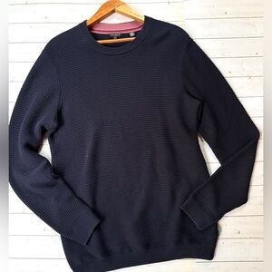 Ted Baker textured crewneck sweater